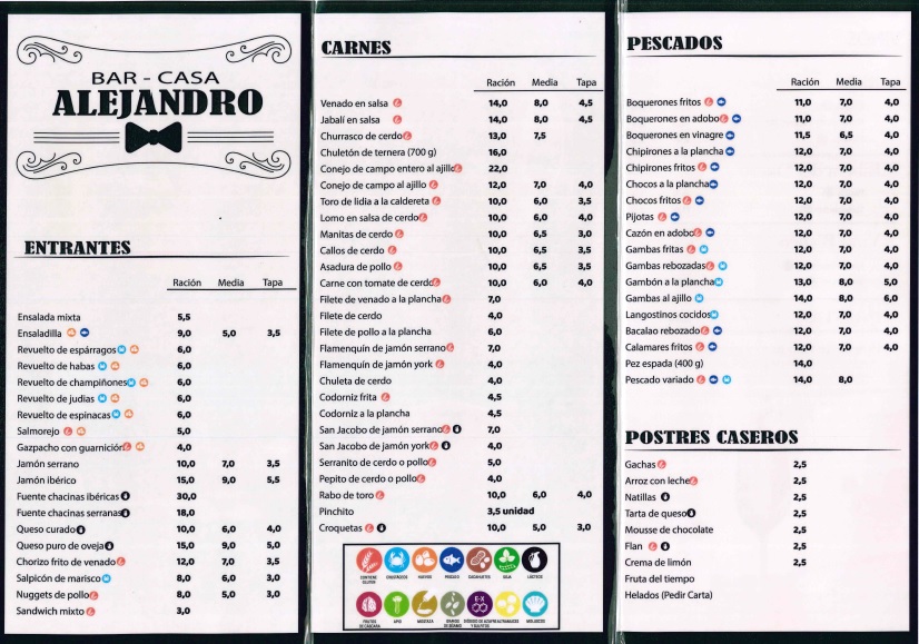 Carta Casa Alejandro