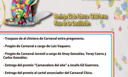 Cartel de Carnaval Hornachuelos 2020