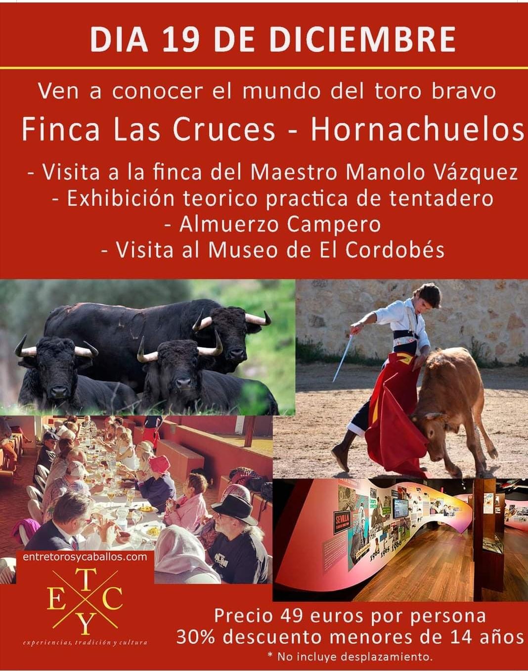 Visita Taurina las Cruces 19 de diciembre