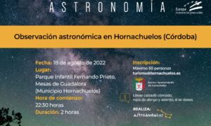 Observación astronomica en Hornachuelos