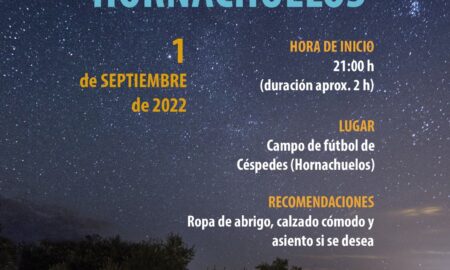 Observación astronómica en Céspedes 1 de septiembre