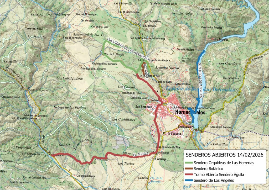 Apertura de equipamiento de uso público del Parque Natural Sierra de Hornachuelos y del Ayuntamiento de Hornachuelos