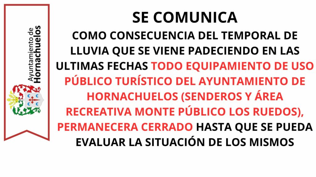 📍 AVISO IMPORTANTE | CIERRE TEMPORAL 📍